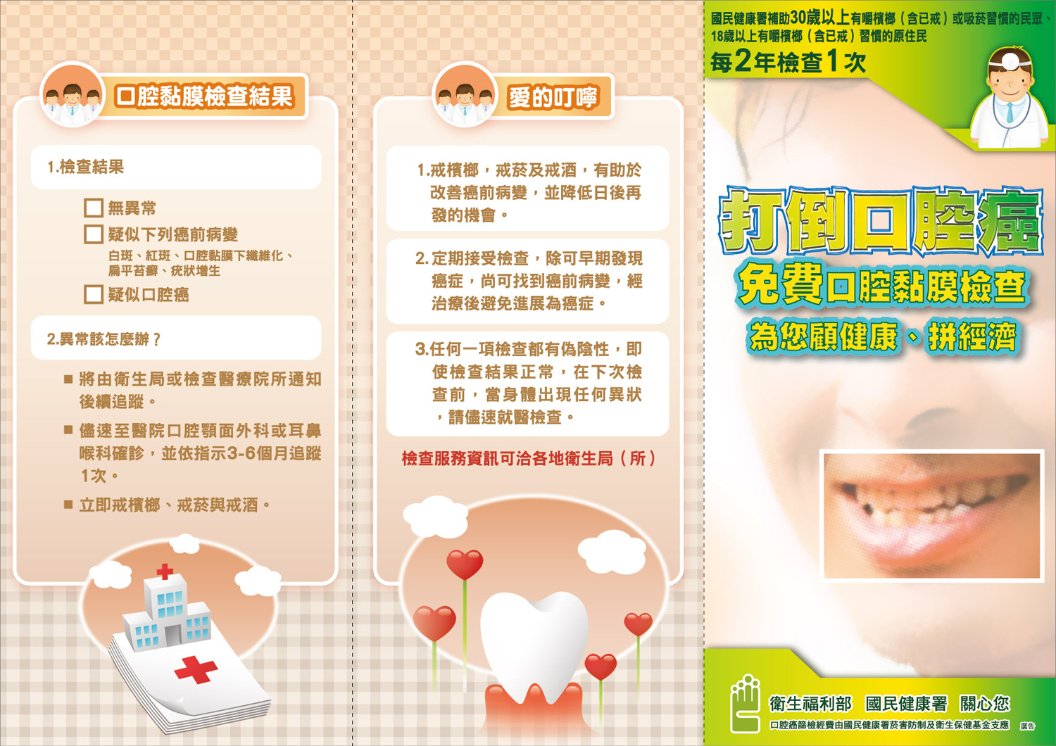 口腔癌篩檢圖片